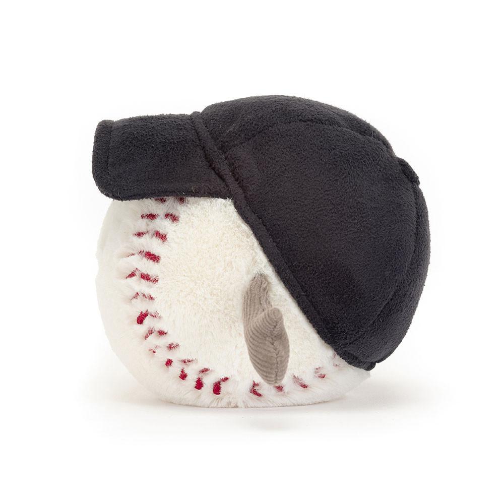 Sports Jellycat Peluche Amuseables Sports Baseball,10cm x 10cm x 10cm Blanche | 41809-MBJT
