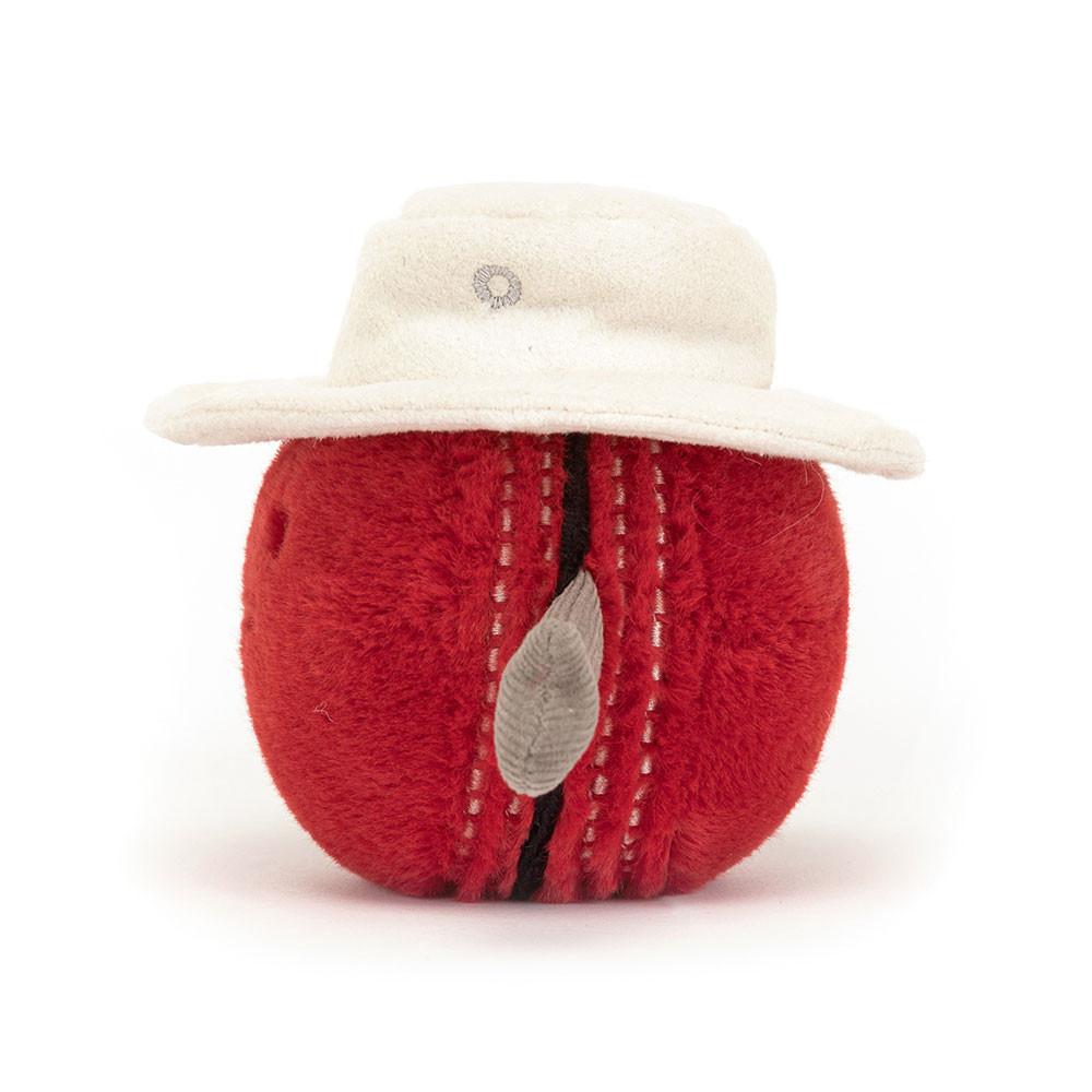 Sports Jellycat Peluche Amuseables Sports Cricket Ball,10cm x 9cm x 9cm Rouge | 59108-OLFS