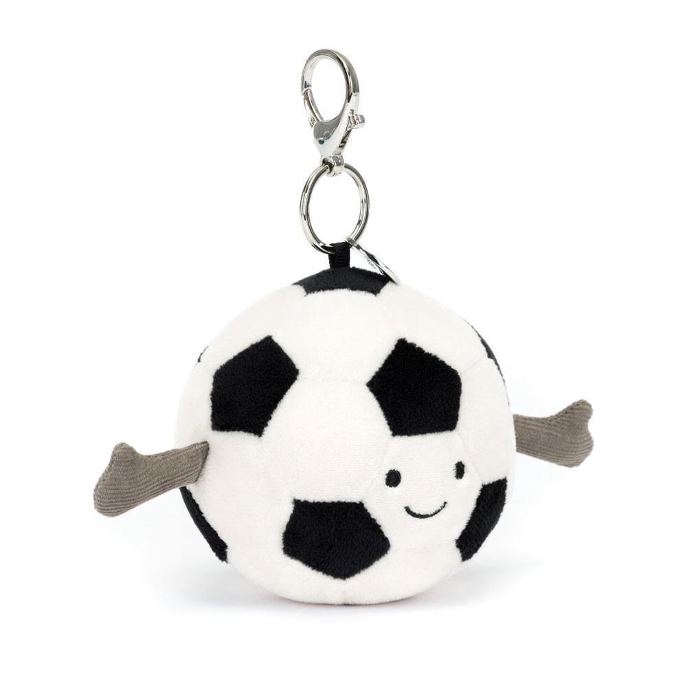 Sports Jellycat Peluche Amuseables Sports Football,16cm x 8cm x 6cm Blanche | 67190-MQGY