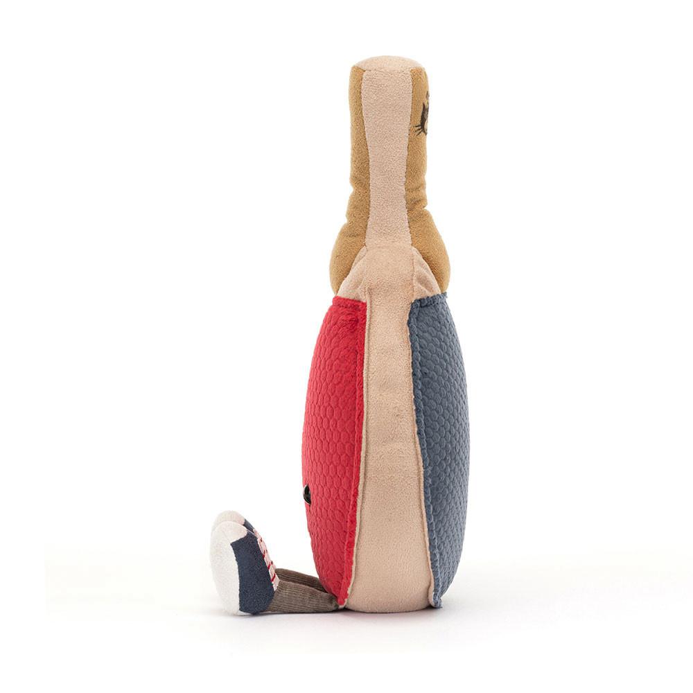 Sports Jellycat Peluche Amuseables Sports Table Tennis,28cm x 15cm x 5cm Rouge | 94850-VIBK