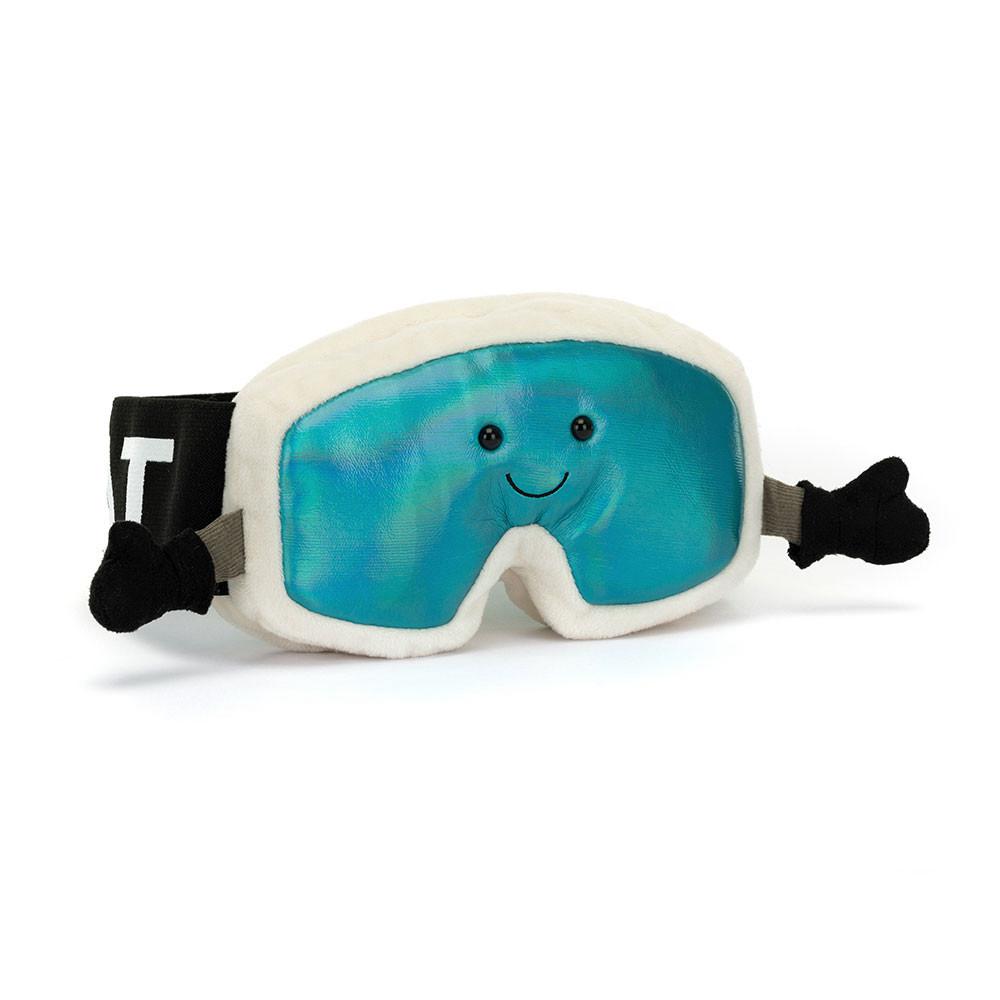 Sports Jellycat Peluche Amuseables Sports Ski Goggles,11cm x 17cm x 4cm Bleu | 65831-YKXD