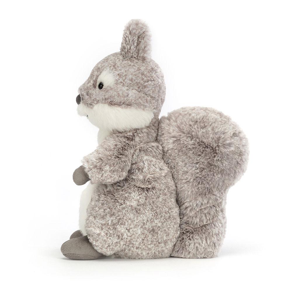 Woodland Jellycat Peluche Ambrosie Squirrel,22cm x 11cm x 9cm Grise | 35487-TUCX