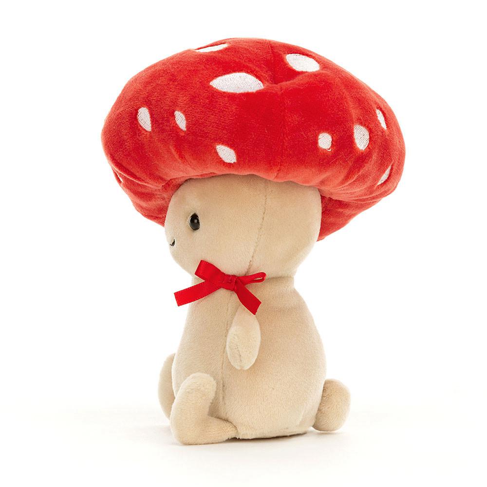 Woodland Jellycat Peluche Amuseables Fun-Guy Robbie,16cm x 8cm x 6cm Rouge | 30456-DVMO
