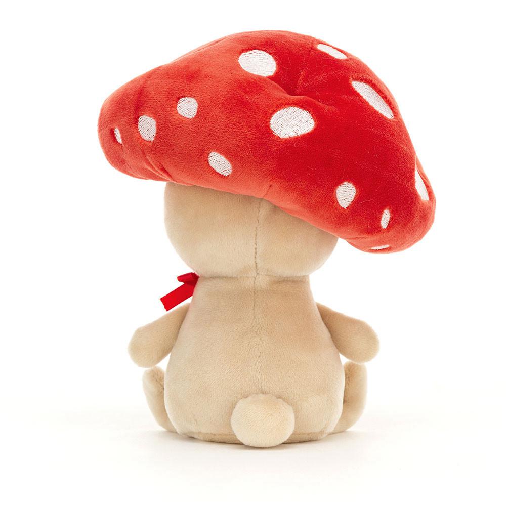 Woodland Jellycat Peluche Amuseables Fun-Guy Robbie,16cm x 8cm x 6cm Rouge | 30456-DVMO