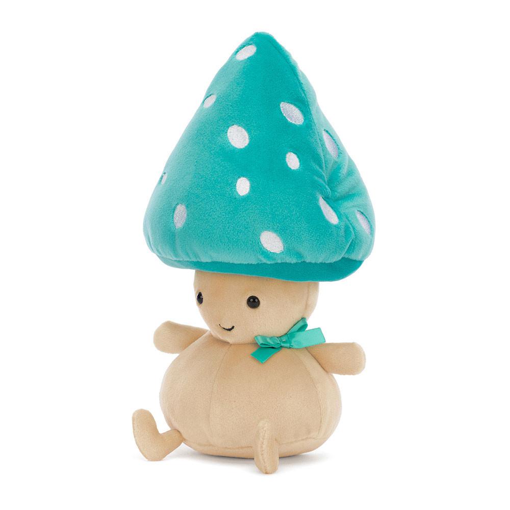 Woodland Jellycat Peluche Amuseables Fun-Guy Bertie,22cm x 12cm x 9cm Bleu | 50239-ROUQ