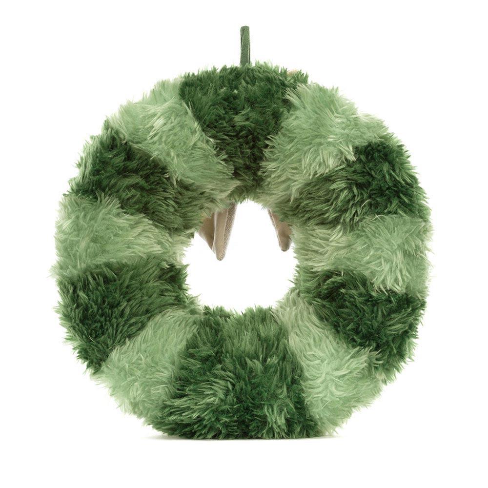 Woodland Jellycat Peluche Amuseables Nordic Spruce Wreath,35cm x 18cm x 7cm Vert | 09462-GFPH