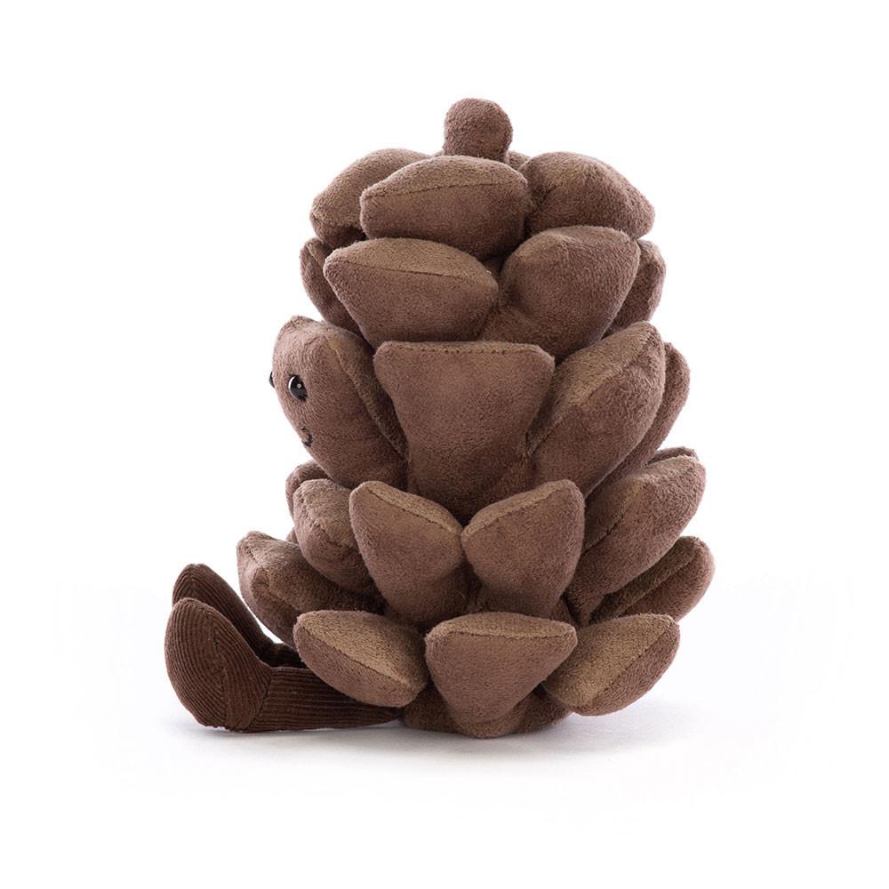 Woodland Jellycat Peluche Amuseables Pine Cone,16cm x 10cm x 8cm Marron | 65423-UFWT