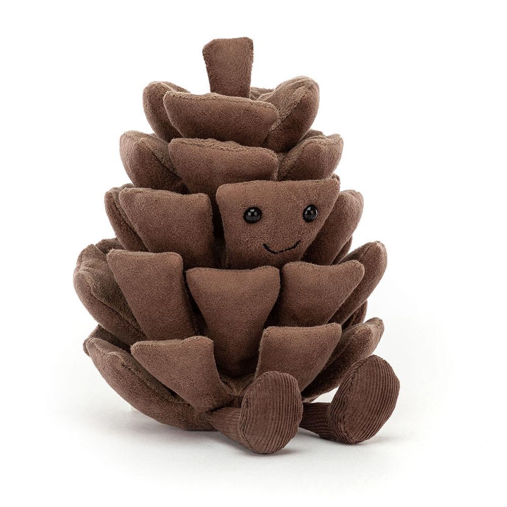 Woodland Jellycat Peluche Amuseables Pine Cone,16cm x 10cm x 8cm Marron | 65423-UFWT