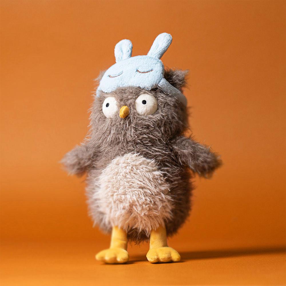 Woodland Jellycat Peluche Audrey Hootsoftly,24cm x 12cm x 12cm Beige | 54027-SKHN