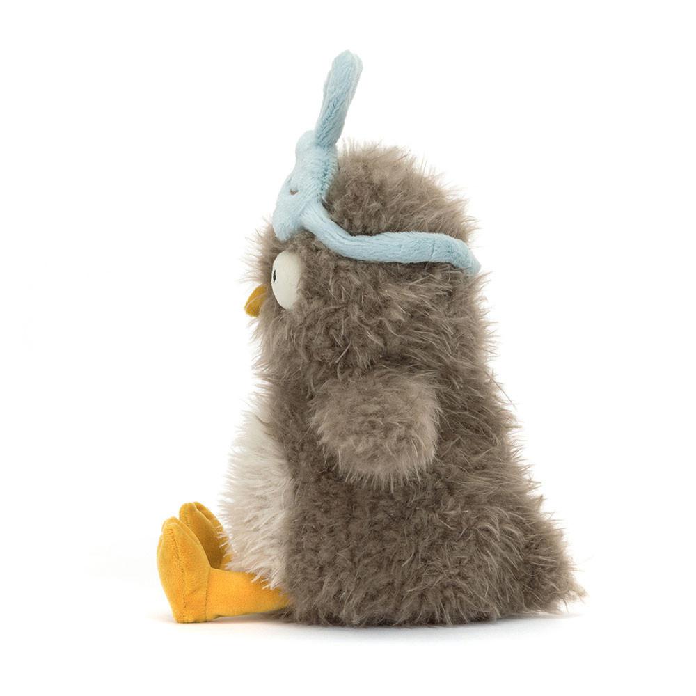 Woodland Jellycat Peluche Audrey Hootsoftly,24cm x 12cm x 12cm Beige | 54027-SKHN