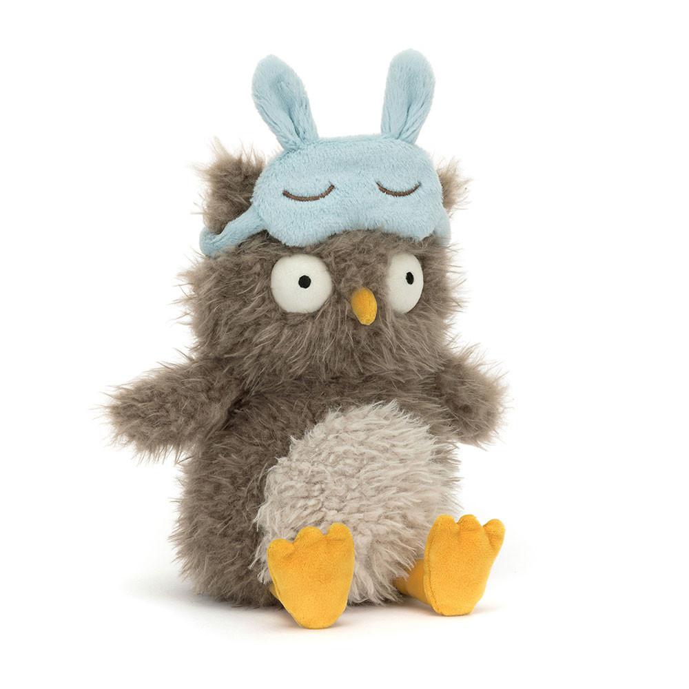 Woodland Jellycat Peluche Audrey Hootsoftly,24cm x 12cm x 12cm Beige | 54027-SKHN