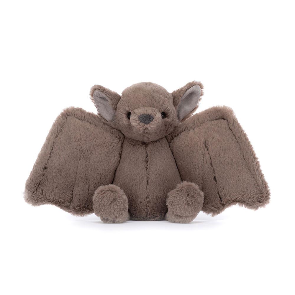 Woodland Jellycat Peluche Bashful Bat,18cm x 9cm x 8cm Noir | 69584-QUTS