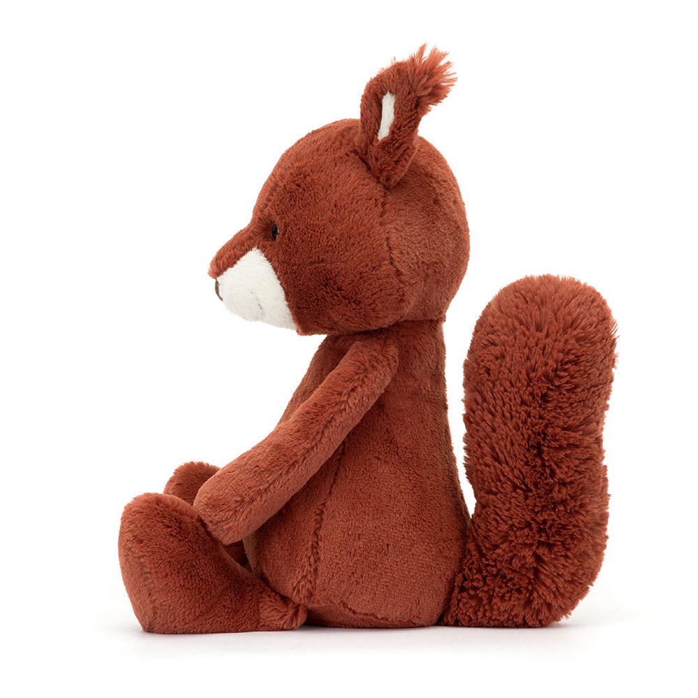 Woodland Jellycat Peluche Bashful Squirrel,31cm x 12cm x 9cm Rouge | 91483-HLDZ