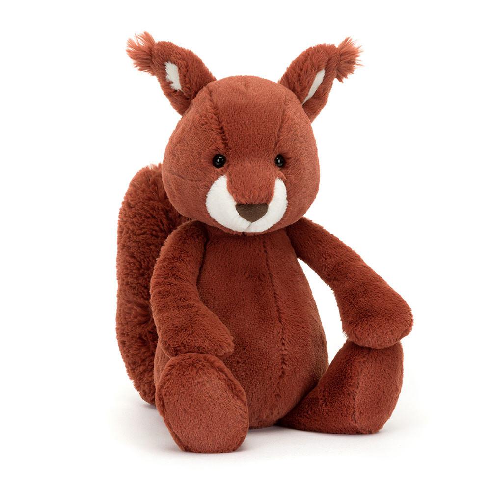 Woodland Jellycat Peluche Bashful Squirrel,31cm x 12cm x 9cm Rouge | 91483-HLDZ