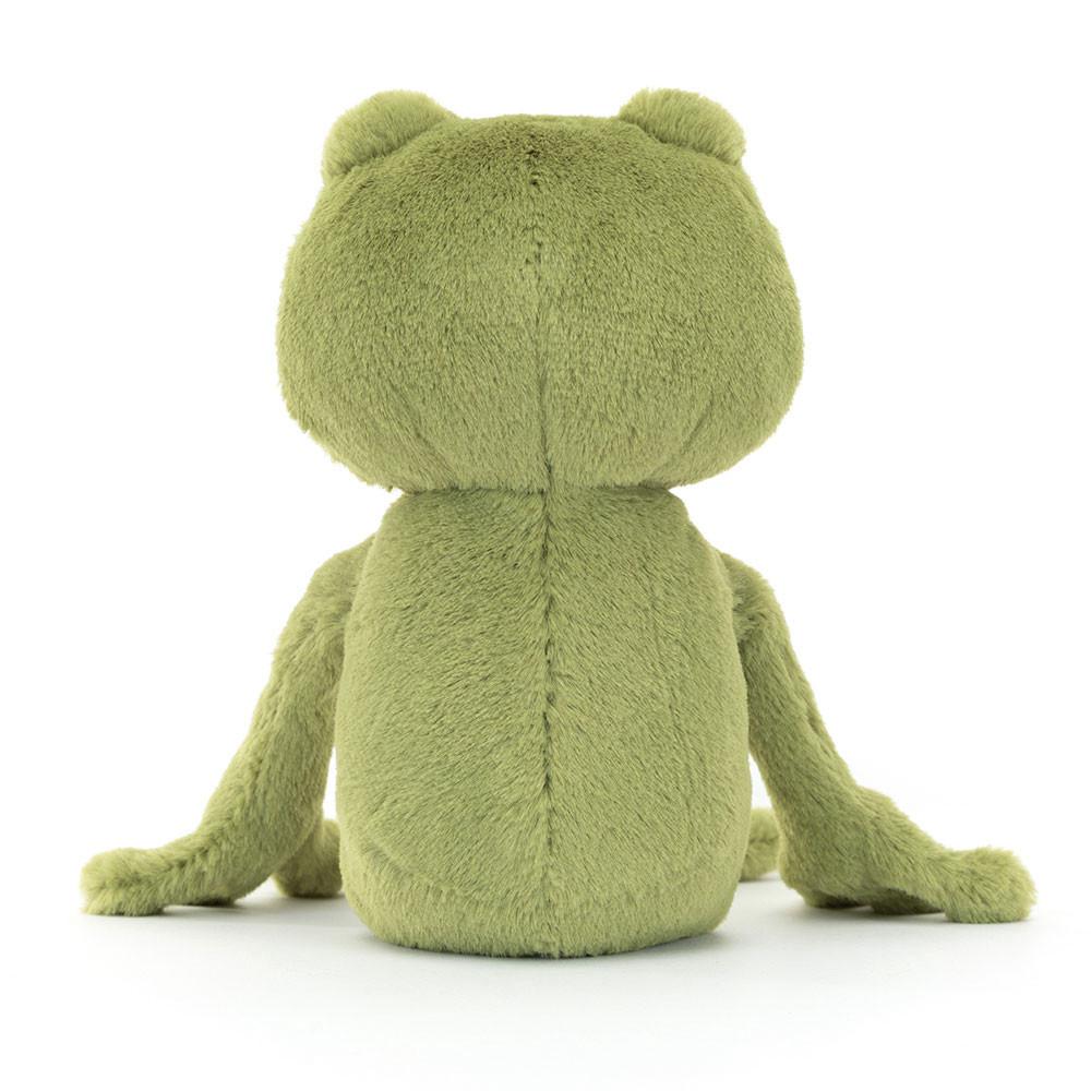 Woodland Jellycat Peluche Finnegan Frog,23cm x 7cm x 7cm Vert | 32947-NSRB