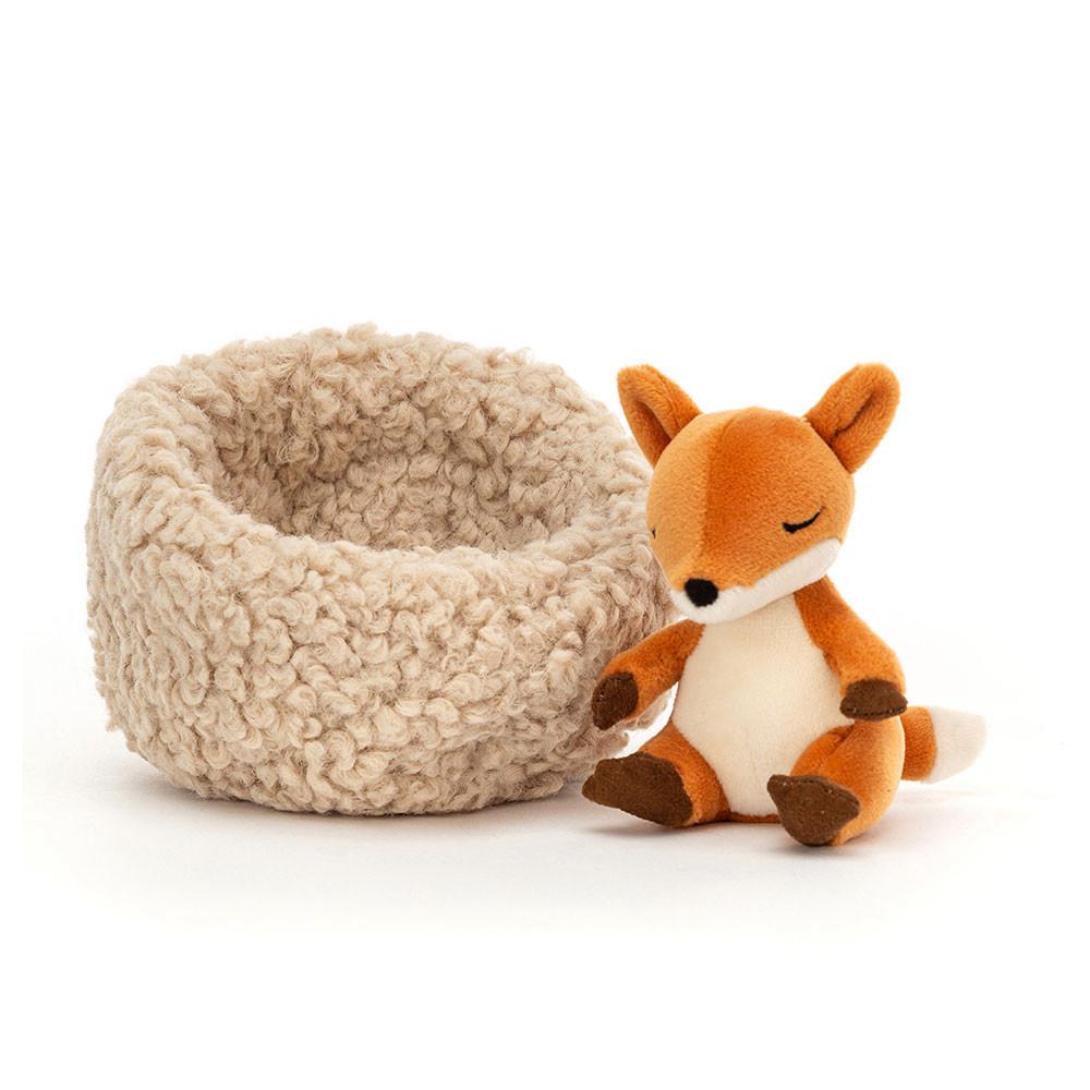 Woodland Jellycat Peluche Hibernating Fox,9cm x 13cm x 13cm Orange | 94817-EWIR