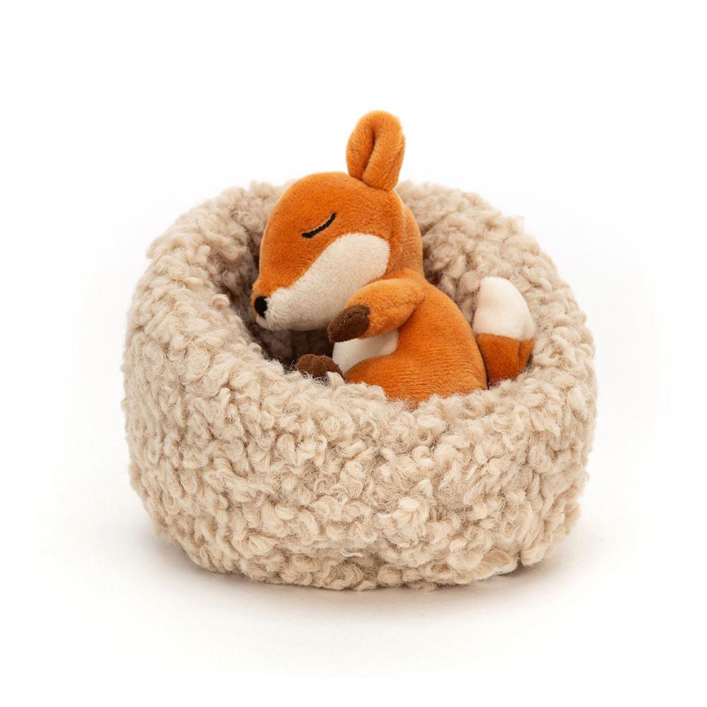 Woodland Jellycat Peluche Hibernating Fox,9cm x 13cm x 13cm Orange | 94817-EWIR