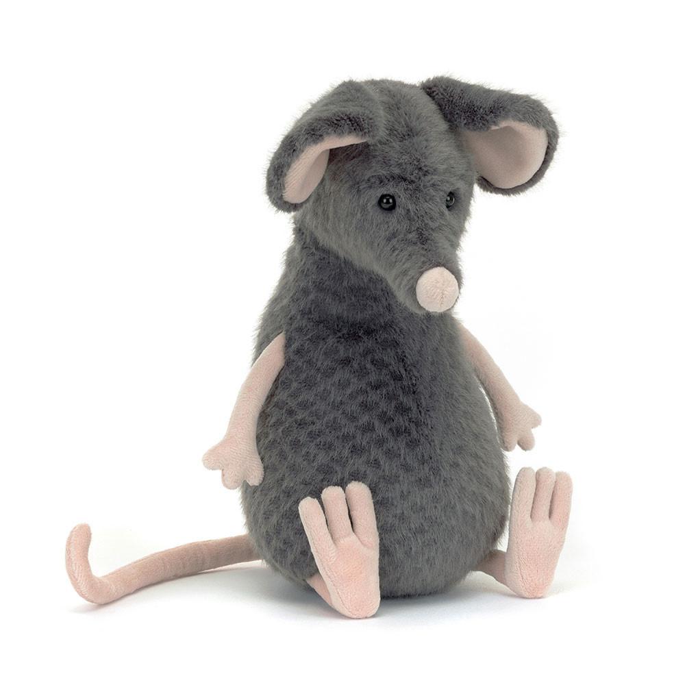 Woodland Jellycat Peluche Lachlan Sad Rat,27cm x 12cm x 12cm Grise | 57391-VXZI