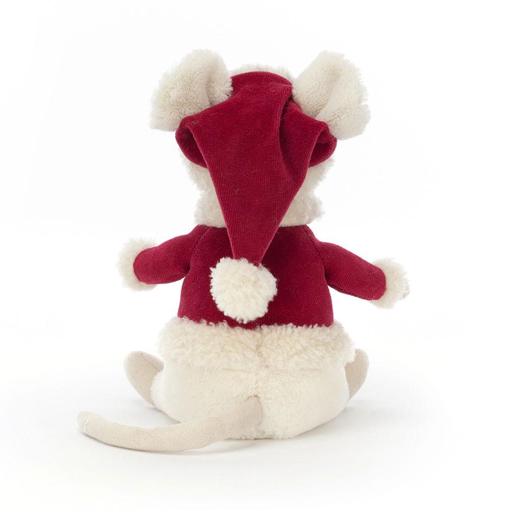 Woodland Jellycat Peluche Merry Mouse,18cm x 9cm x 9cm Blanche | 80954-QOJL