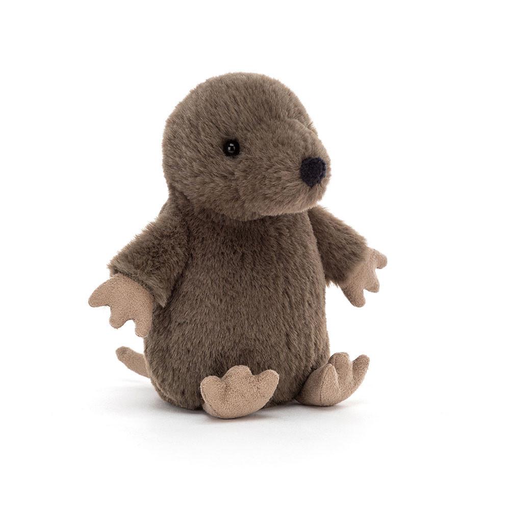 Woodland Jellycat Peluche Nippit Mole,14cm x 7cm x 6cm Marron | 43506-GOPI