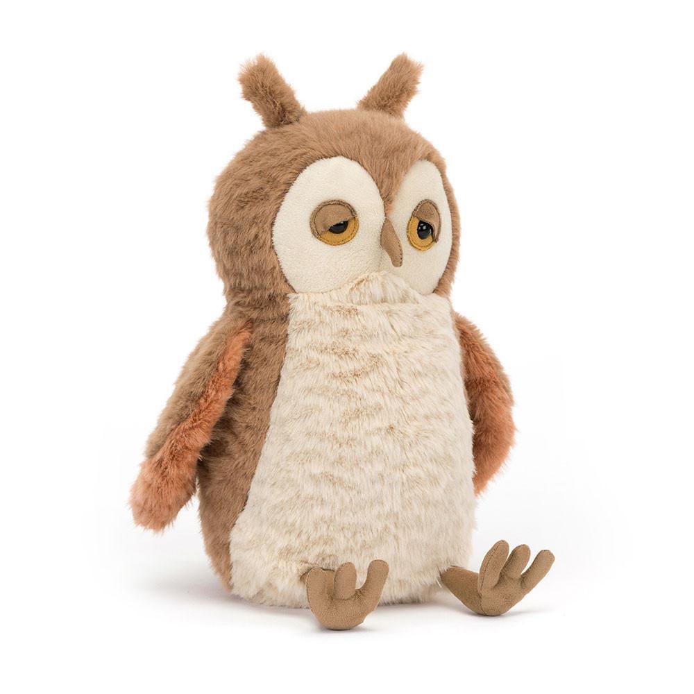 Woodland Jellycat Peluche Oakley Owl,28cm x 11cm x 12cm Marron | 96103-BCVQ