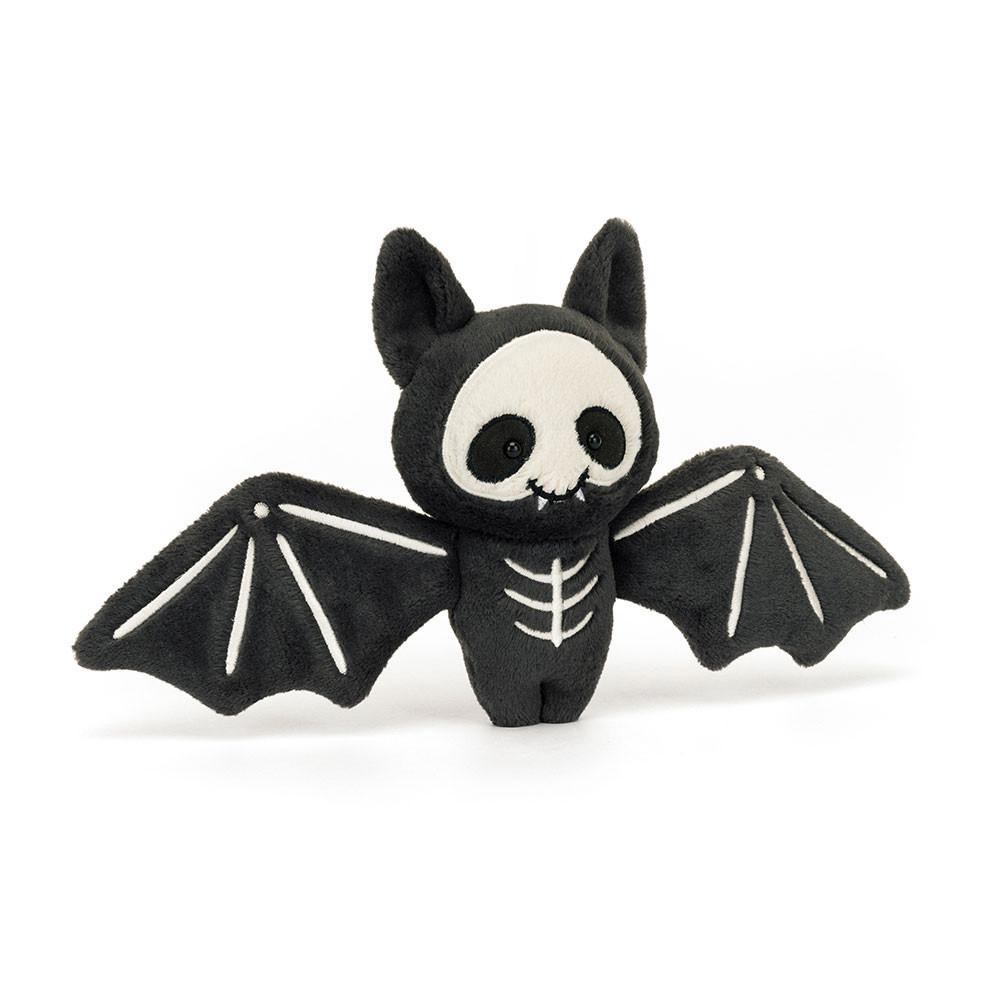 Woodland Jellycat Peluche Skelebat Jim,16cm x 35cm x 3cm Noir | 01297-ZPNV