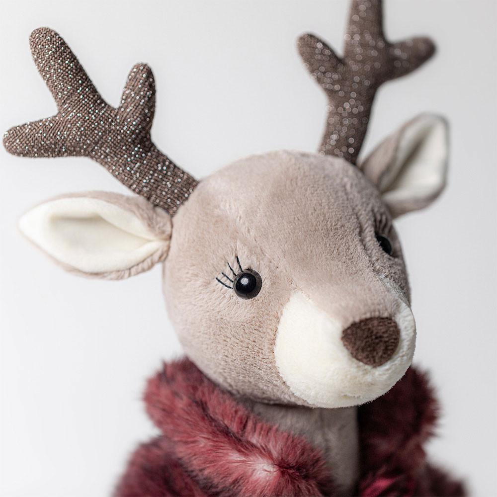 Woodland Jellycat Peluche Vivien Reindeer,46cm x 11cm x 11cm Beige | 52308-NJGD