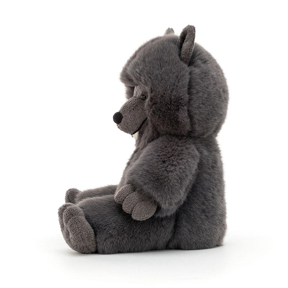 Woodland Jellycat Peluche Wilf Wolf,28cm x 18cm x 12cm Grise | 51987-RPQT